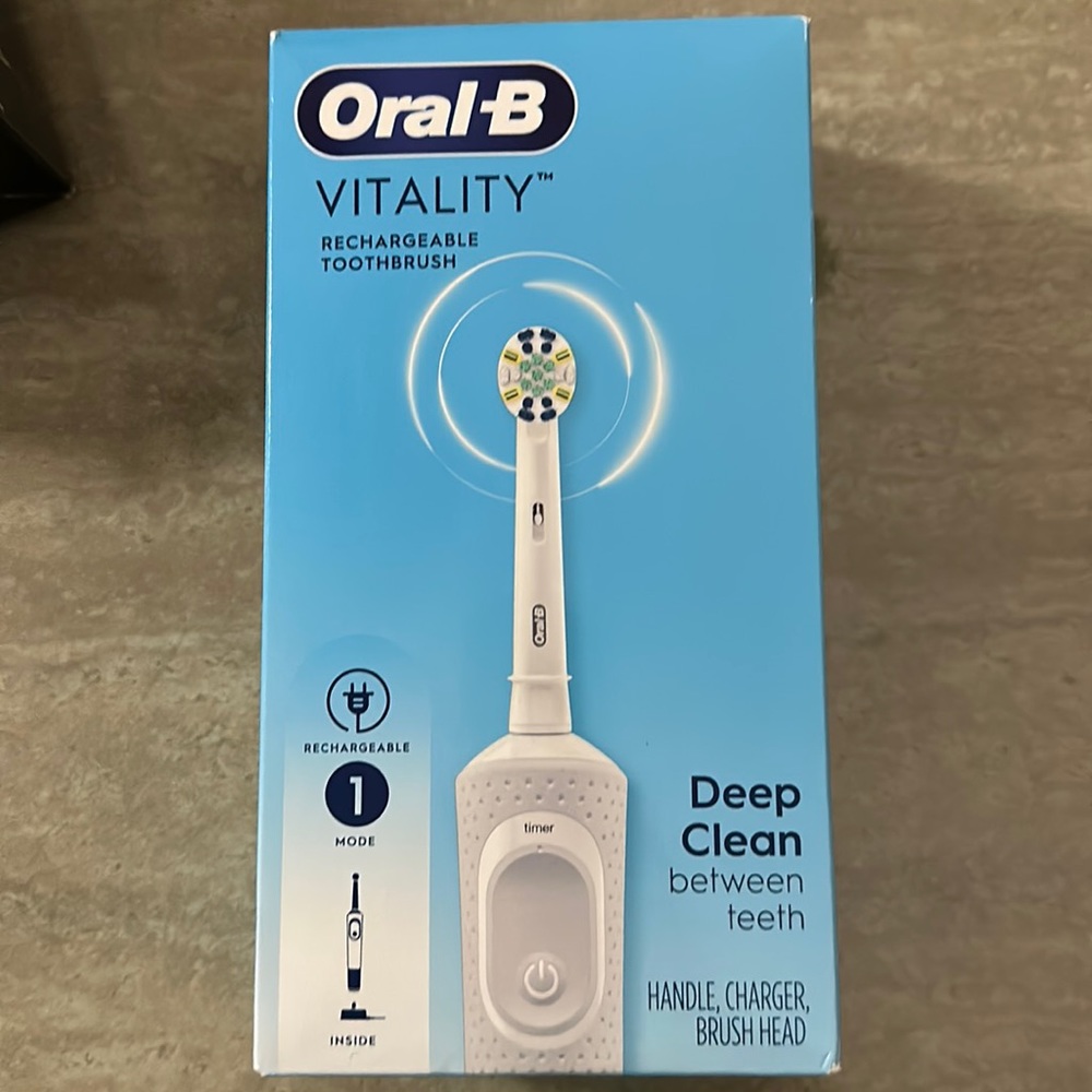 Oral-B vitality recharge able toothbrush